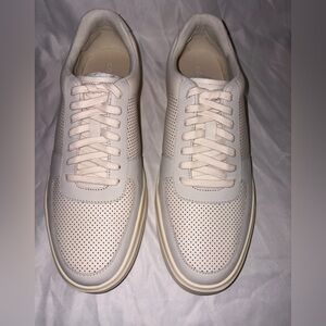 Cole Haan Men's Cream Perforated Sneakers